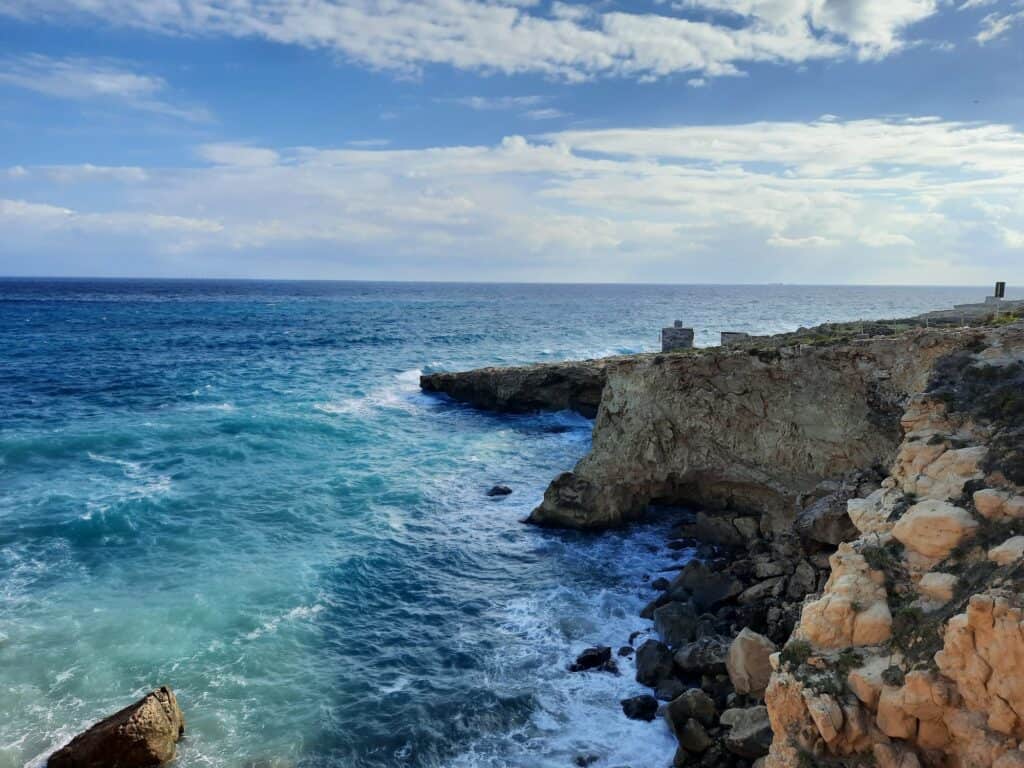 Xghajra park sea Malta