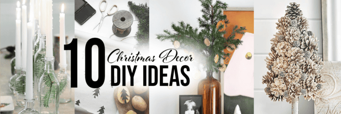 10 christmas decor diy ideas