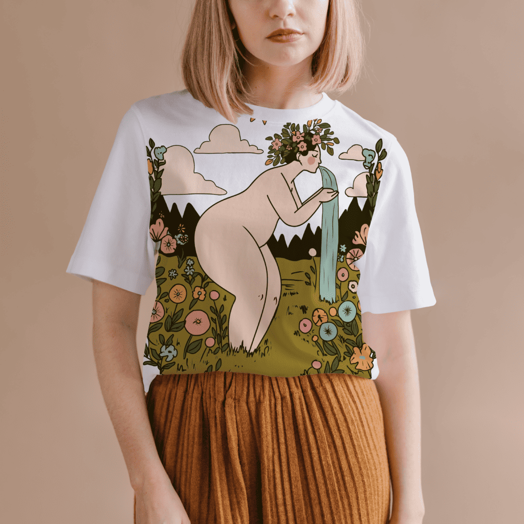 The queen of nature T-shirt